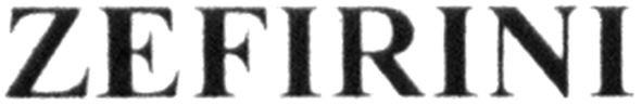 zefirini