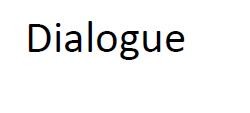 dialogue
