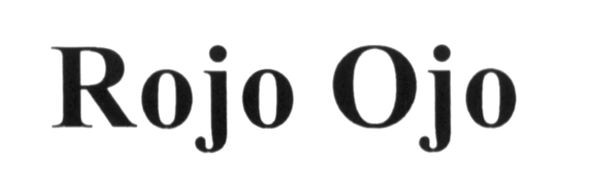 rojo ojo