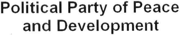 political party of peace and development