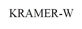 kramer-w
