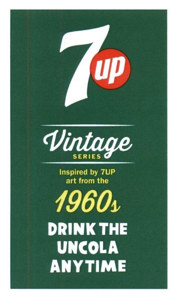 inspired by 7up art from the 1960s