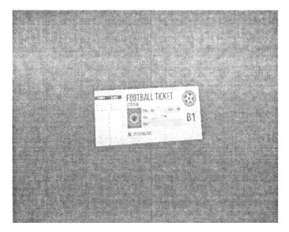 football ticket