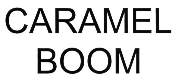 caramel boom