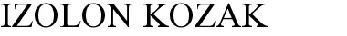 izolon kozak