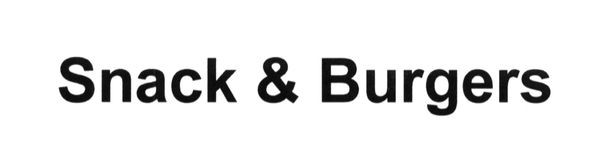 snack&burgers