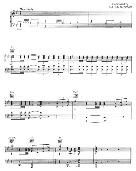 composed by alfred newman