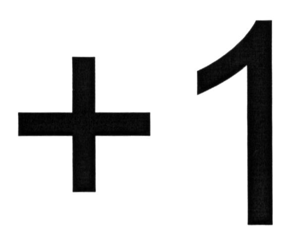 +1