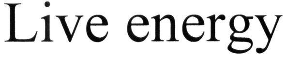 live energy