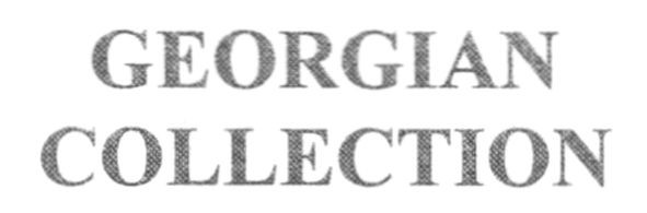 georgian collection