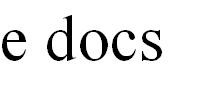 e docs