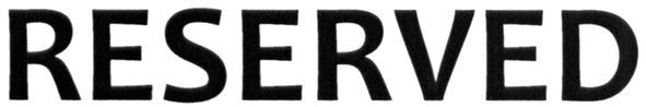 reserved