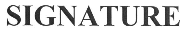 signature