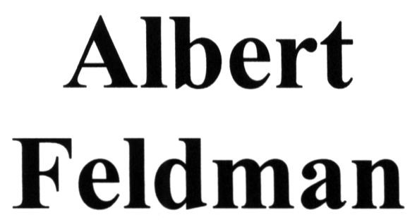 albert feldman