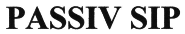 passiv sip
