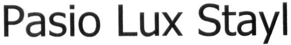 pasio lux stayl