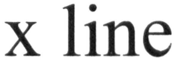 x line