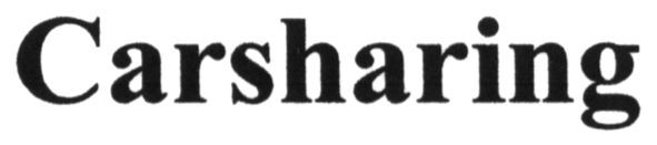 carsharing