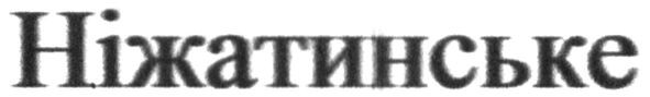 ніжатинське