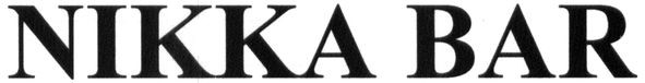 nikka bar