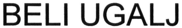 beli ugalj