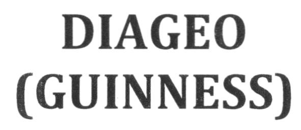 diageo (guinness)