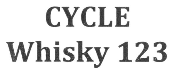 cycle whisky 123