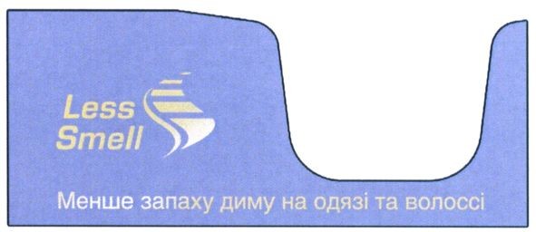менше запаху диму на одязі та волоссі
