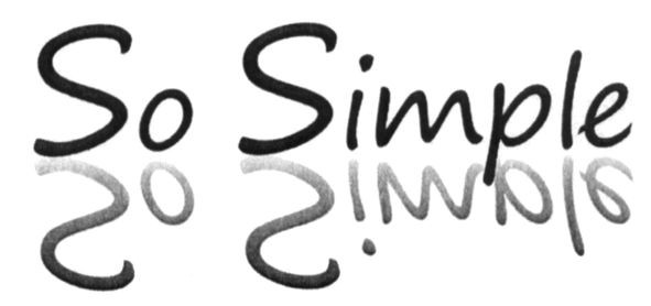 so simple