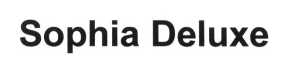 sophia deluxe