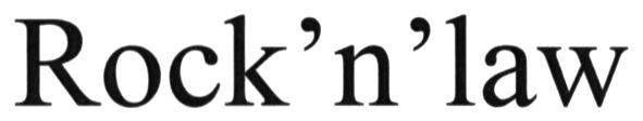 rock`n`law