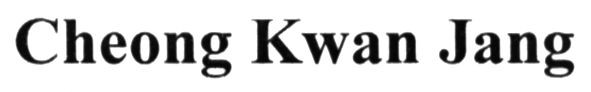 cheong kwan jang