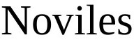 noviles