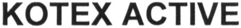 kotex active