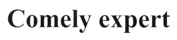 comely expert