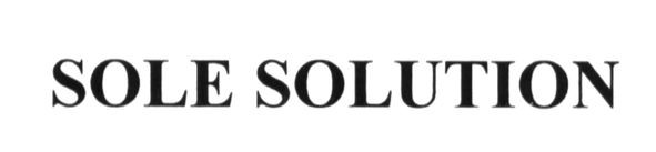 sole solution