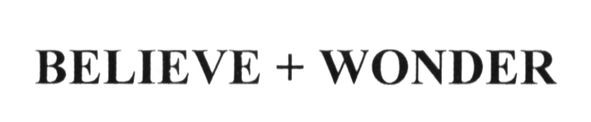 believe+wonder