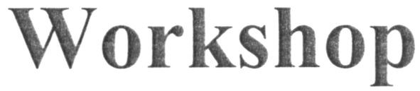 workshop