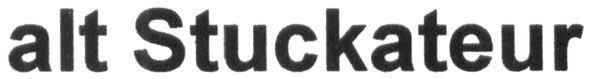 alt stuckateur