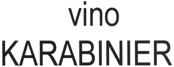 vino karabinier