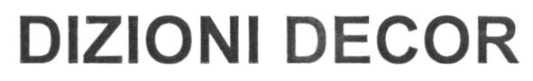 dizioni decor