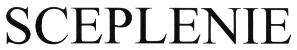 sceplenie