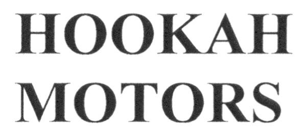 hookah motors