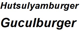 hutsulyamburger