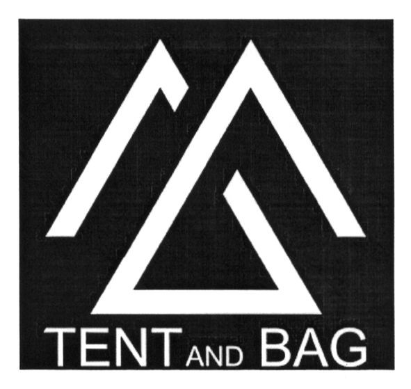 tent and bag