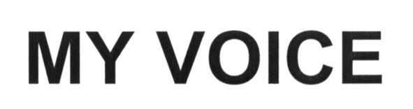 my voice