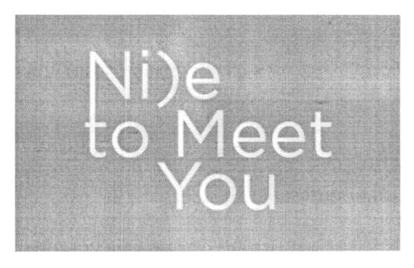 nice to meet you
