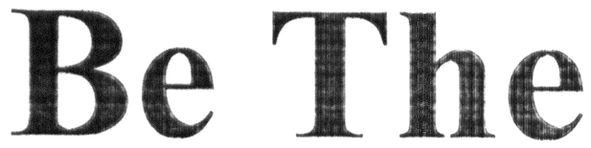 be the