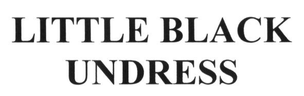 little black undress