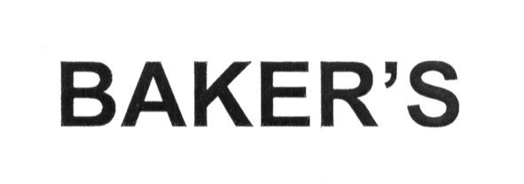 baker`s